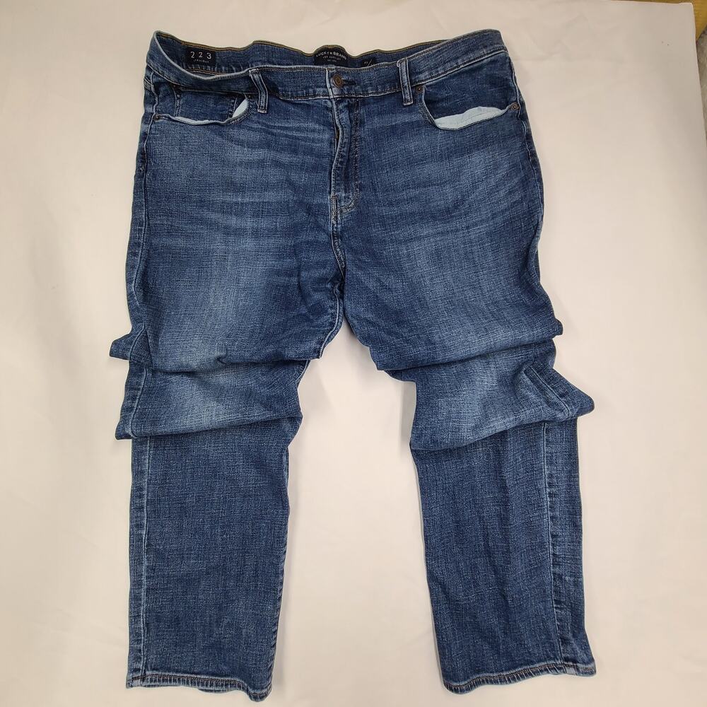 Lucky Brand Jeans 223 Straight Medium-Dark Wash Soft Stretch Size 40/30